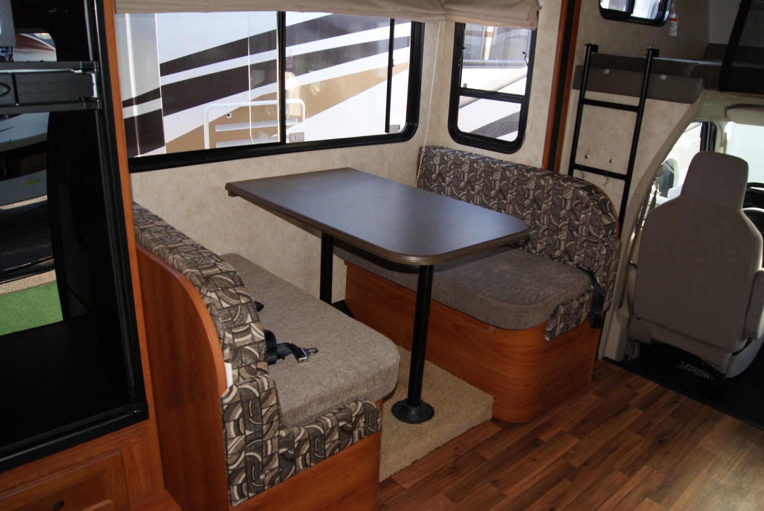 replace rv dinette with sofa bed